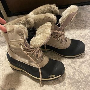 north face snow boots